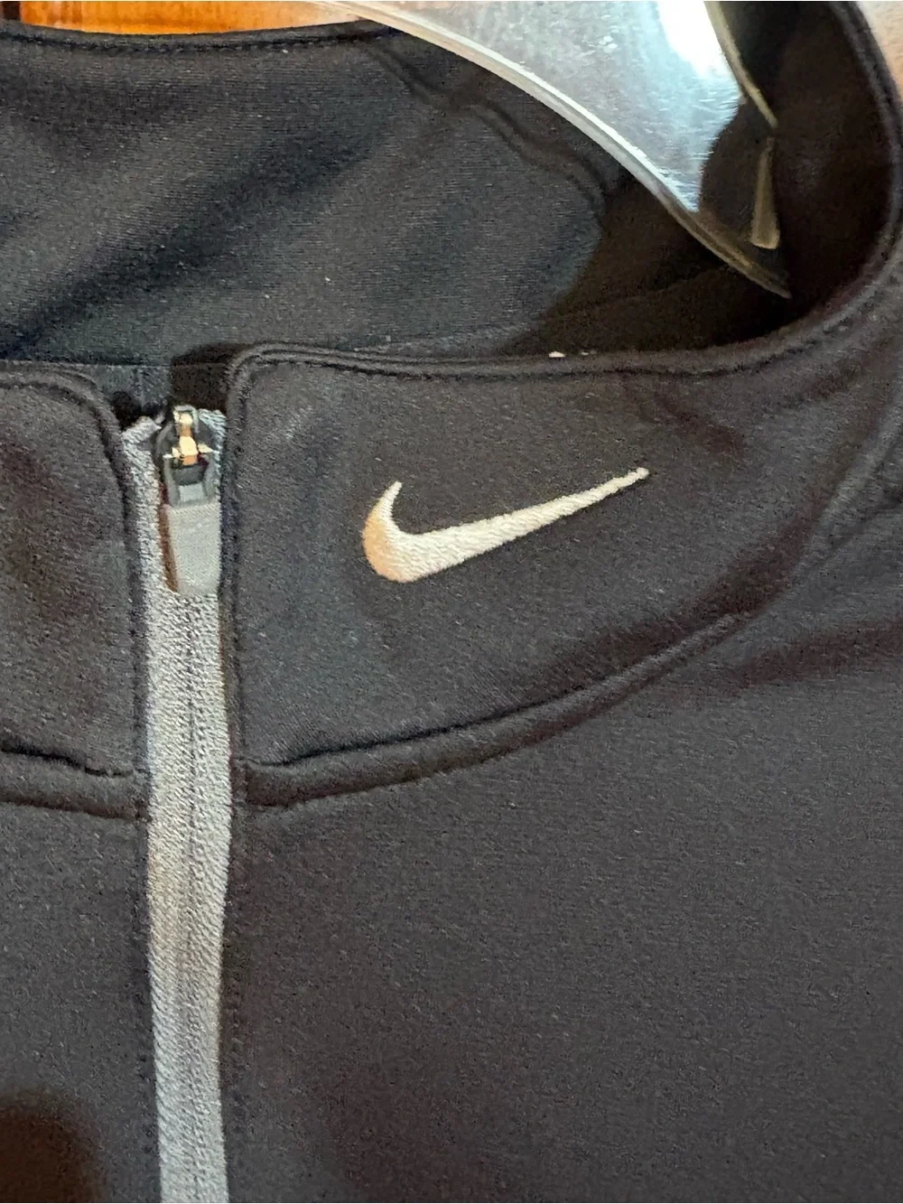 Nike Performance Therma-fit Men's Black Quarter-Zip Pullover L